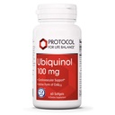 생명 균형을위한 프로토콜 - Ubiquinol 100 mg - CoQ10의 활성 형태와 심혈관 지원, 에너지 생산, 심장 건강, 산화 방지제 활동 - 60 Softgels