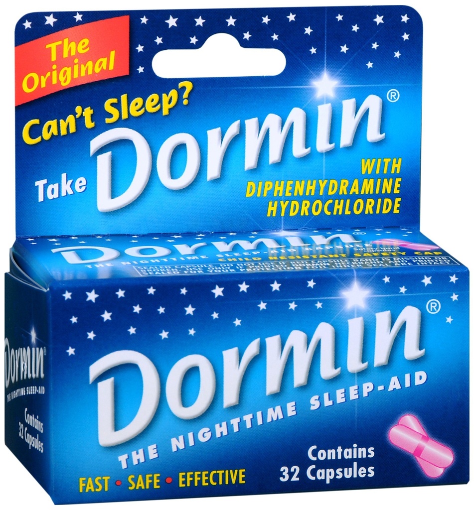 Dormin 야간 수면 보조, 32 캡슐