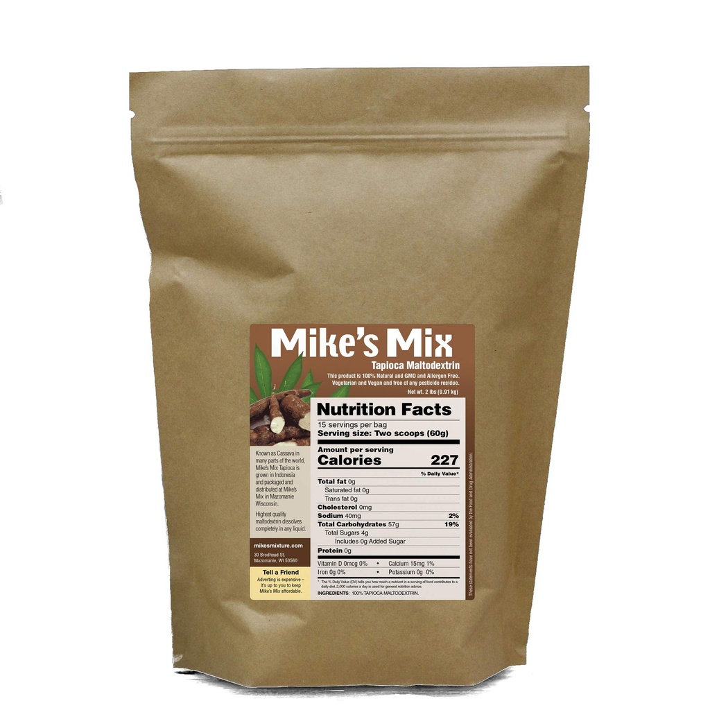 마이크의 믹스 Tapioca Maltodextrin (2 파운드)