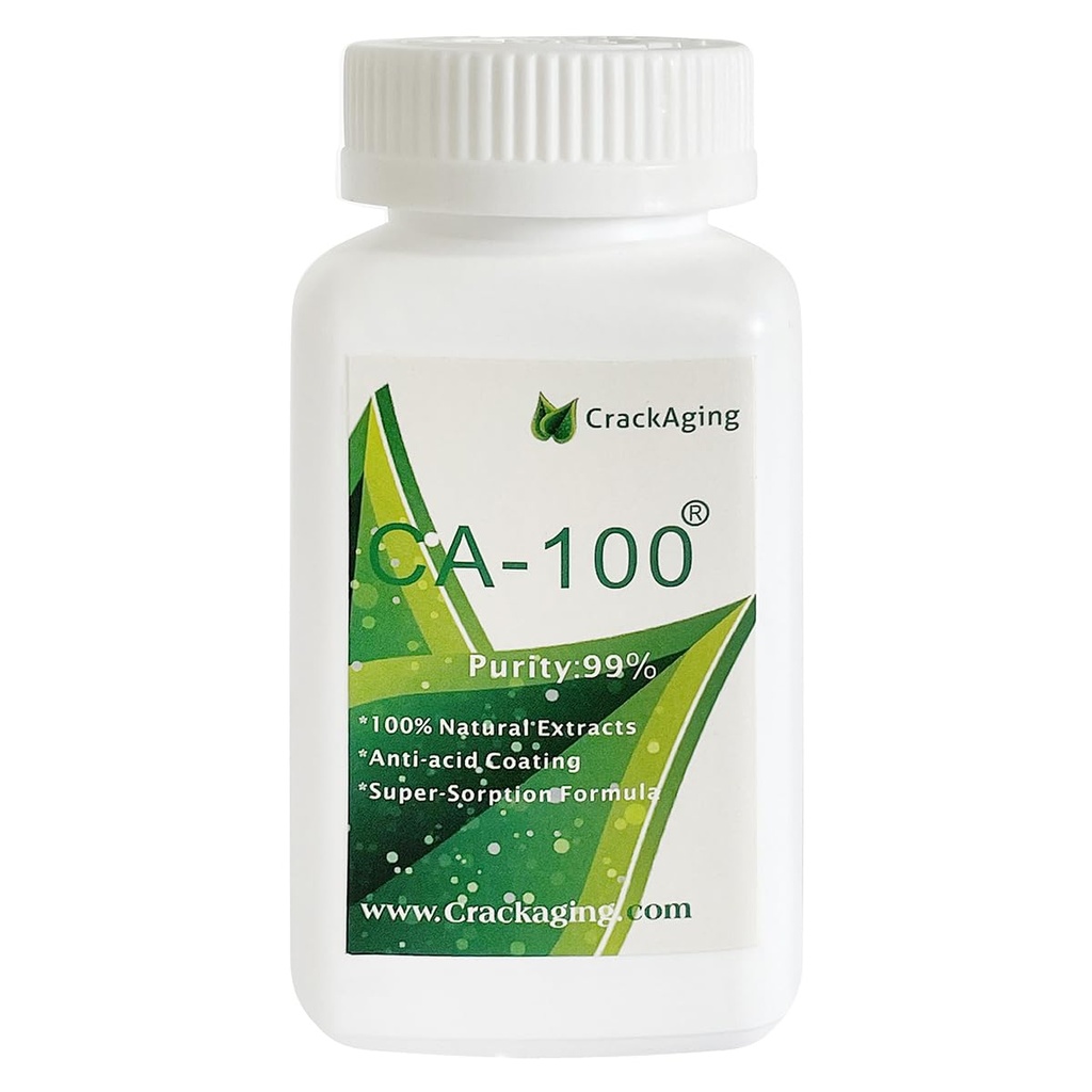 금기 CA-100-100% 자연적인 최고 흡수 Cycloastragenol 10mg 15caps Longevity 고전적인 노화 방지 & DNA 세포 Telomerase| Telomere 보충교재