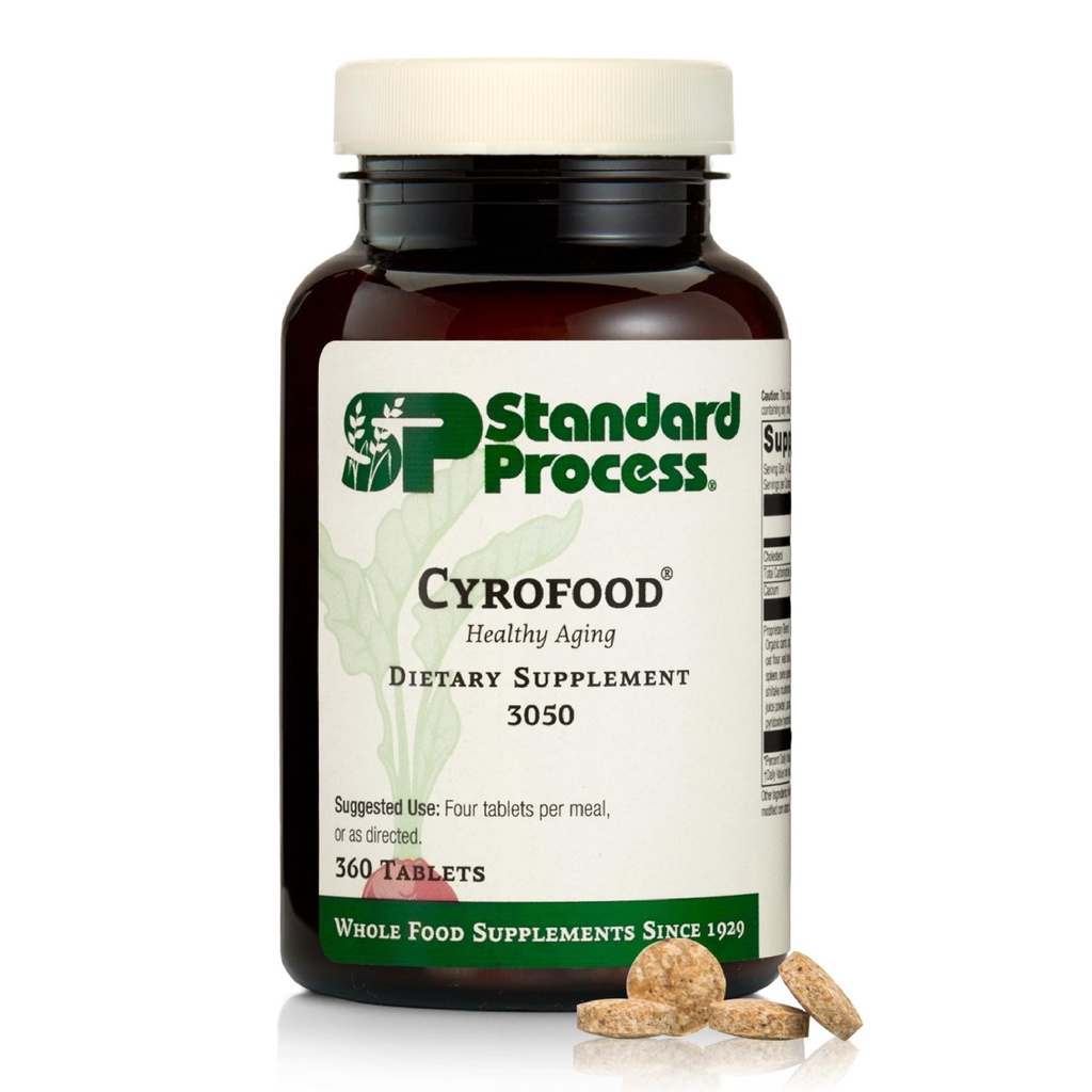 표준 과정 Cyrofood - 건강한 노후화 지원 보충교재 - Bovine Adrenal, Reishi 버섯 분말, 유기 Carrot & 더를 가진 영양 보충교재 - 전체적인 음식 기초 보충교재 - 360의 정제