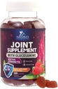 합동 지원 Gummies Glucosamine 플러스 비타민 E - 뒤, 무릎 & 손을 위한 Occasional Discomfort를 위한 성격 합동 지원 보충교재 - 연골 & 합동 건강 & 융통성 지원 - 120 Gummies