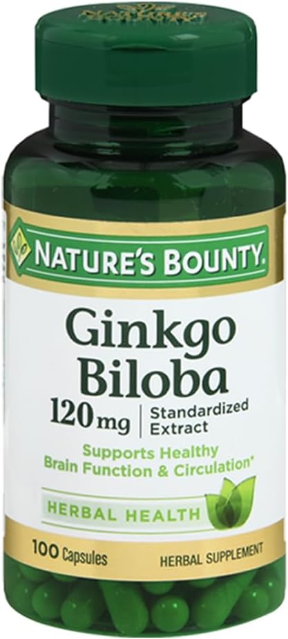 자연의 Bounty Ginkgo Biloba 120 mg 100 CT