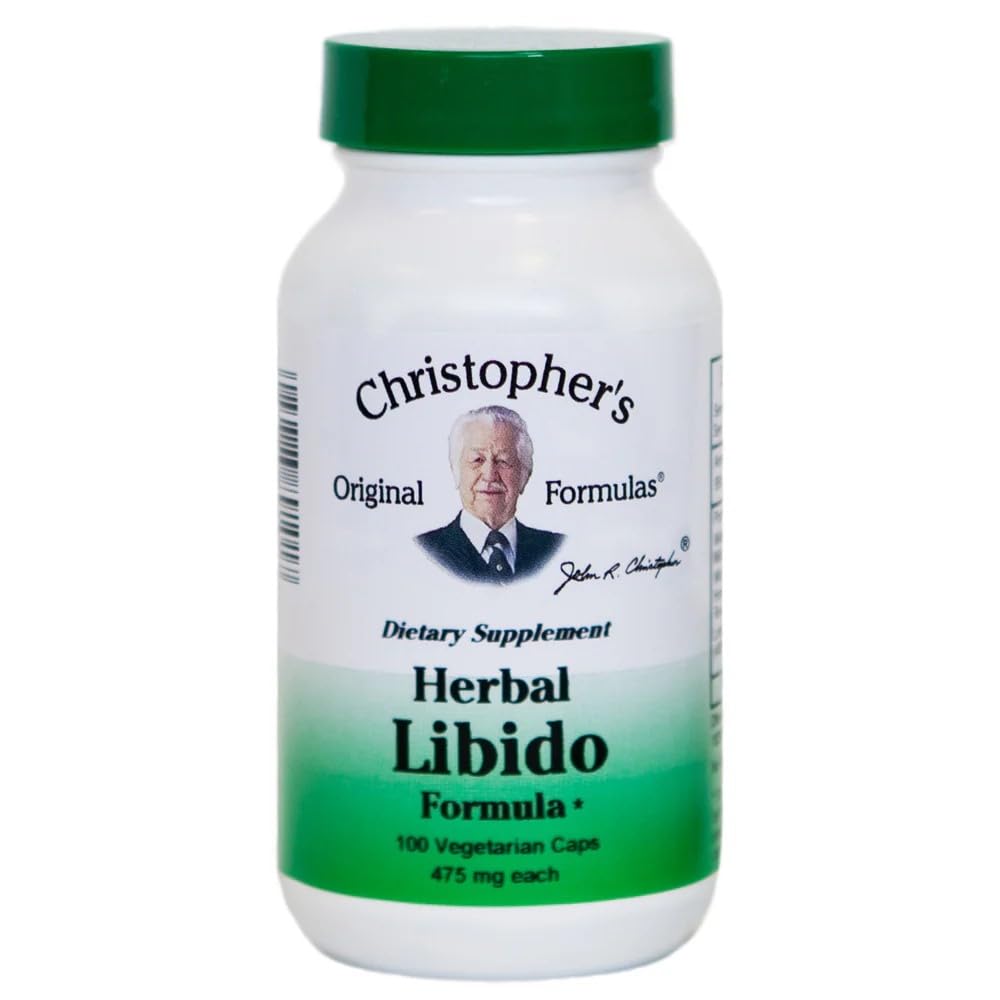 Christopher의 본래 공식 초본 리비도 100 VegCap