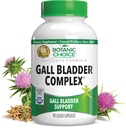 Botanic Choice Gall Bladder Complex - 성인 일일 보충 - 건강한 소화 기능 Eases는 버핑 및 불편 90 캡슐에 대한 납을 구축