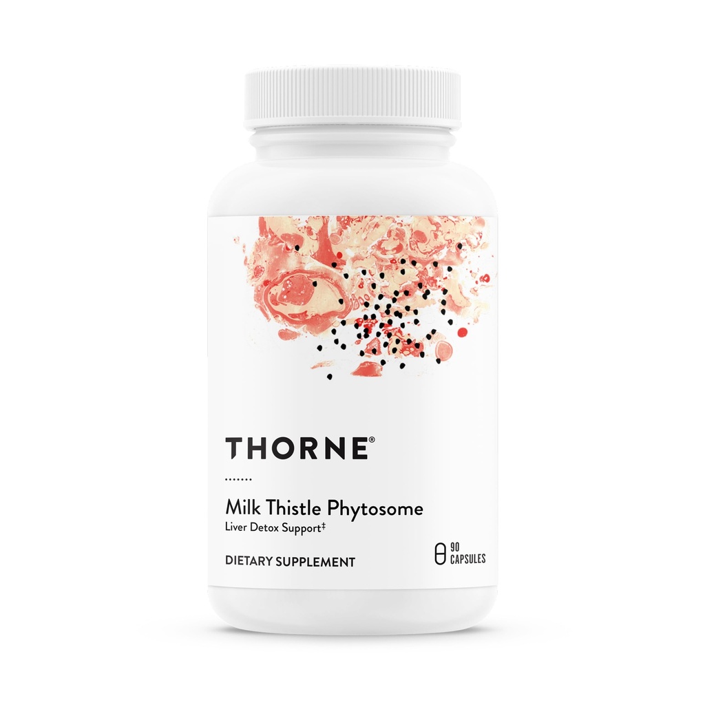 THORNE - Siliphos - Antioxidant 및 Liver 지원을위한 식물 추출물 복합체 * - 90 캡슐