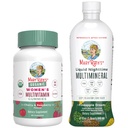MaryRuth's Multivitamin Gummies for Women (Cherry & Raspberry) & Liquid Nighttime Multimineral (Pineapple) | Clean Label Project Verified® | Vegan | 아름다움, Bedtime Routine 및 전반적인 건강