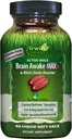 Irwin 자연적인 두뇌 Awake Max3 + Nitric 산화물 승압기 60 액체 Softgel