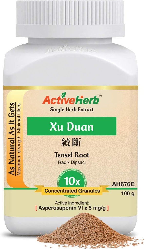 활성 허브 - Xu Duan (Teasel Root) - 10 x 집중 과립