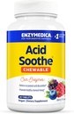 Enzymedica - Chewable Acid Soothe는 Occasional Heartburn + Indigestion, 30 카운트의 완화를 지원합니다.
