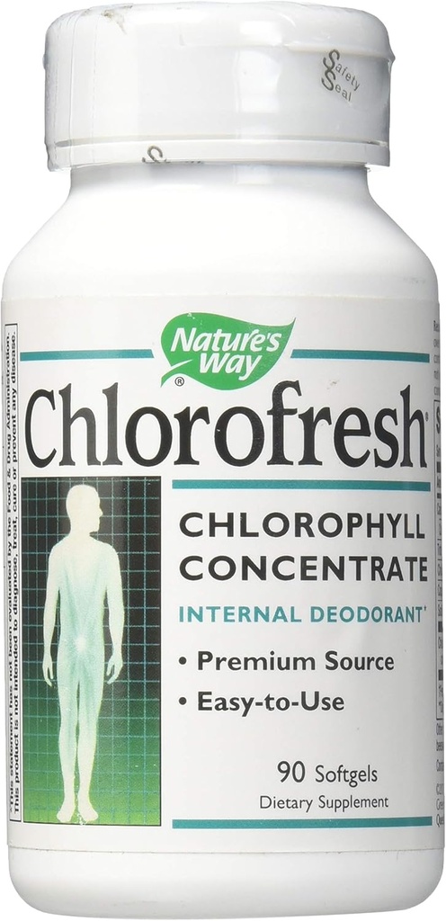 자연의 방법 Chlorofresh, 90 Softgels