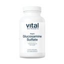 Vital Nutrients Vegan Glucosamine 황산염 750mg | 건강한 연골, 기동성 및 합동 지원 보충교재 | 글루코사민의 야채 근원 | 글루텐, 낙농장, 간장 무료 | 비 GMO | 60 캡슐