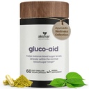 AKSHAR Ayurveda Gluco 지원은 Gymnema, Bitter Melon, Turmeric & More, 건강한 수준을 지원합니다 (60의 캡슐)