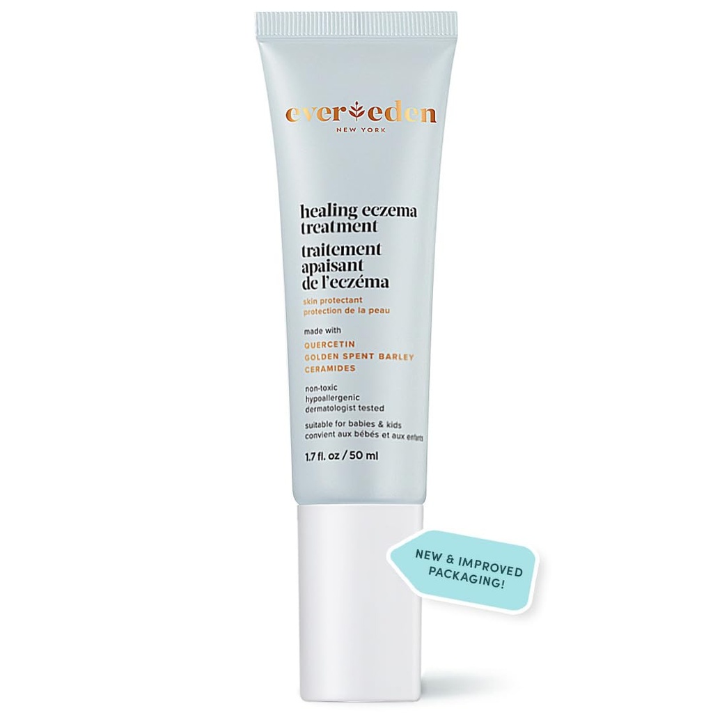 Evereden Healing Eczema Treatment, 1.7 fl oz | Eczema Cream | 아기, 어린이, 어른용 무료 크림 | FSA Eligible