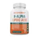 1개의 병 R-ALA R 알파 Lipoic 산성 200mg 90의 캡슐