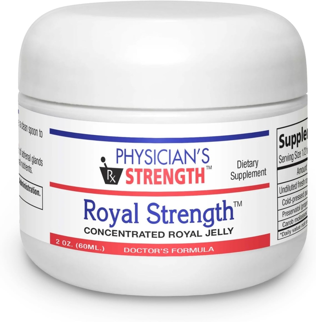 Physician 's Strength Royal Strength - 60 mL - 오스트리아 호박 씨앗 오일과 신선한 로얄 젤리 - 에너지 및 광고 지원