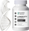 사이트맵 CoQ10 200mg, PQQ, Nicotinamide Riboside, 노화 방지 피부를 위한 Shilajit & 세포 Vitality Longevity 혼합 #1 Himalayan Shilajit 및 NAD로 만든 - 30 Veggie 캡슐