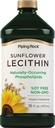배관 바위 해바라기 레시틴 액체 보충 | 16 oz 기름 | Naturally-Occurring Phospholipids | Vegan, Soy Free, Non-GMO, Soy Free, 글루텐 프리