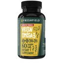 Vegan 오메가 3 DHA : 조류 오일, 대부분의 검토, Carrageenan 무료, 지속 가능, 테스트, 중금속, 물고기 오일 Alt, 식물 기반 오메가. 심장, 뇌, 관절 건강 w/DPA 지원