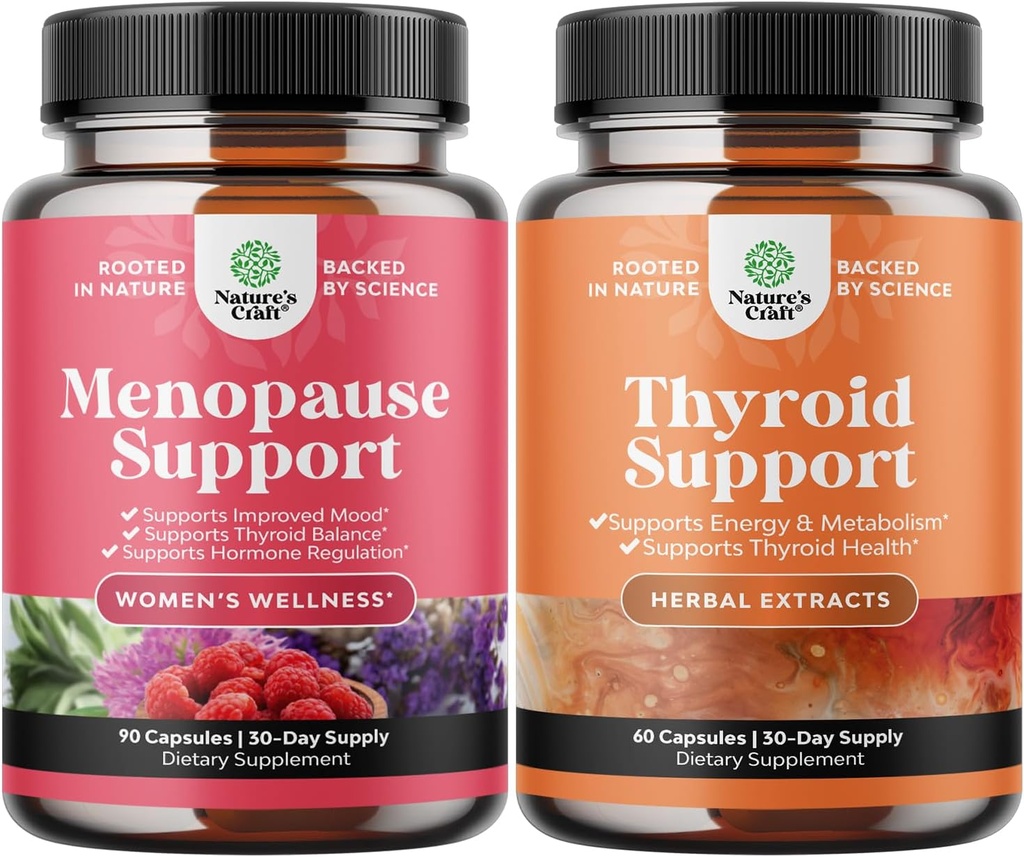 밤 땀을 위한 여자를 위한 완전한 초본 Menopause 보충교재의 뭉치 및 Dong Quai Vitex Chaste Berry와 초본 Thyroid 지원 Complex 무드 증강 인자 에너지 보충교재