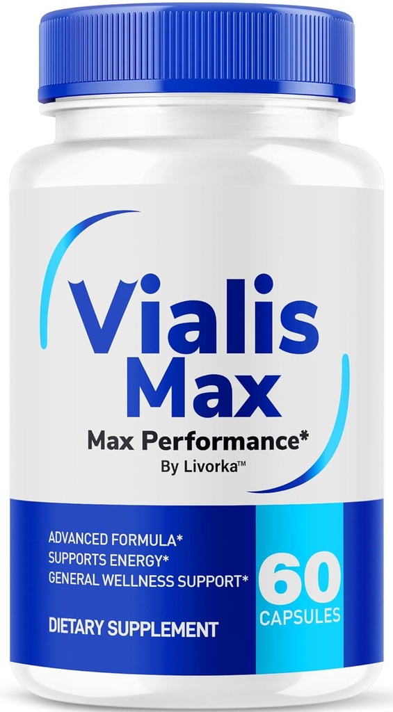 남자를 위한 Vialis 최대 알약 - 빠른 행동 에너지, 내구시간 및 성과를 위한 공식 Vialis 최대 프리미엄 남성 지원 공식, VialisMax 캡슐 진보된 공식, 1 달 동안 60의 캡슐
