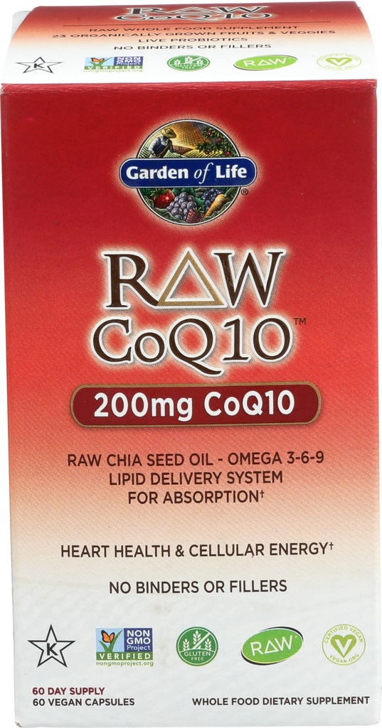 생활의 정원 익지않는 Coq10, 60 Ct
