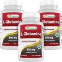 최고의 자연 L 글루타민 500mg, 250 정제 (250 개)