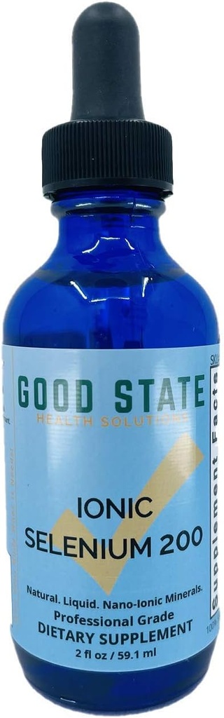 좋은 상태 액체 이오니아 셀레늄 200, 596, 2 fl oz, 1 조사