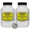 철 황산염 [FeSO4] 99% ACS 급료 분말 2개의 공간 선술집 병에 있는 1 Lb