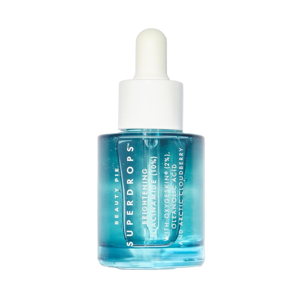 아름다움 파이 Superdrops Brightening Niacinamide (10 %) Serum - 1 oz / 30 mL Pore‐Refining, Brightening & Barrier‐Strengthening 경량 공식