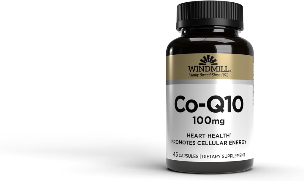 풍차 풍차 Coenzyme Co-Q10 100 Mg 모자 30'S 풍차