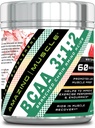 놀라운 근육 BCAA 3:1:2 보충 | 60000 Mg Per 서빙 | 60 서빙 | 수박 맛