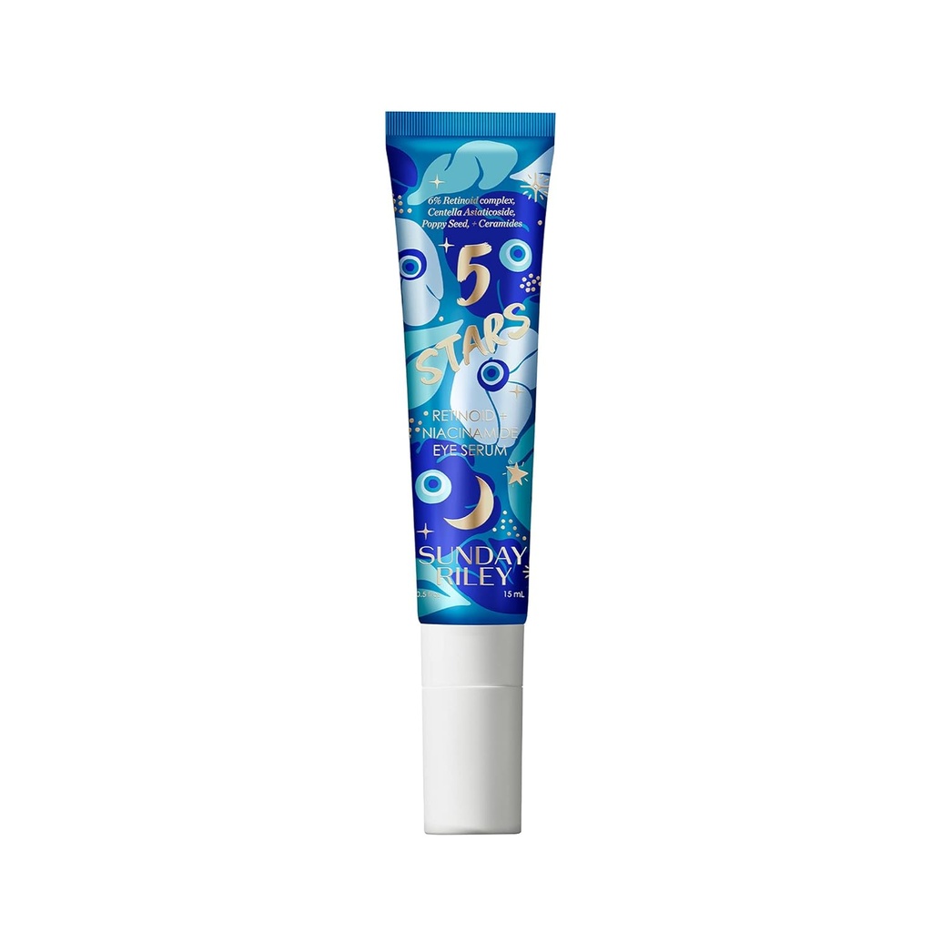 일요일 Riley 5 별 Retinol + Niacinamide 노화 방지 눈 혈청 어두운 원형 및 주름 눈 크림