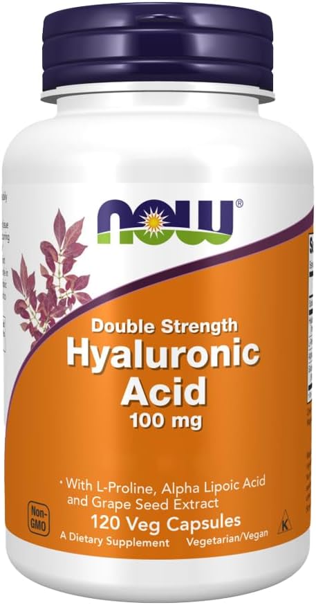 지금 Hyaluronic 산 100mg의 120의 볼트 캡슐