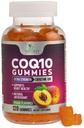 CoQ10 Gummies 100mg - 3X 힘, 높은 흡수, 심장 건강 지원 & 에너지 생산을 위한 산화 보충교재, 매우 Coenzyme Q10 비타민, Coq 10 보충교재, 비 GMO - 120 CoQ10 Gummies