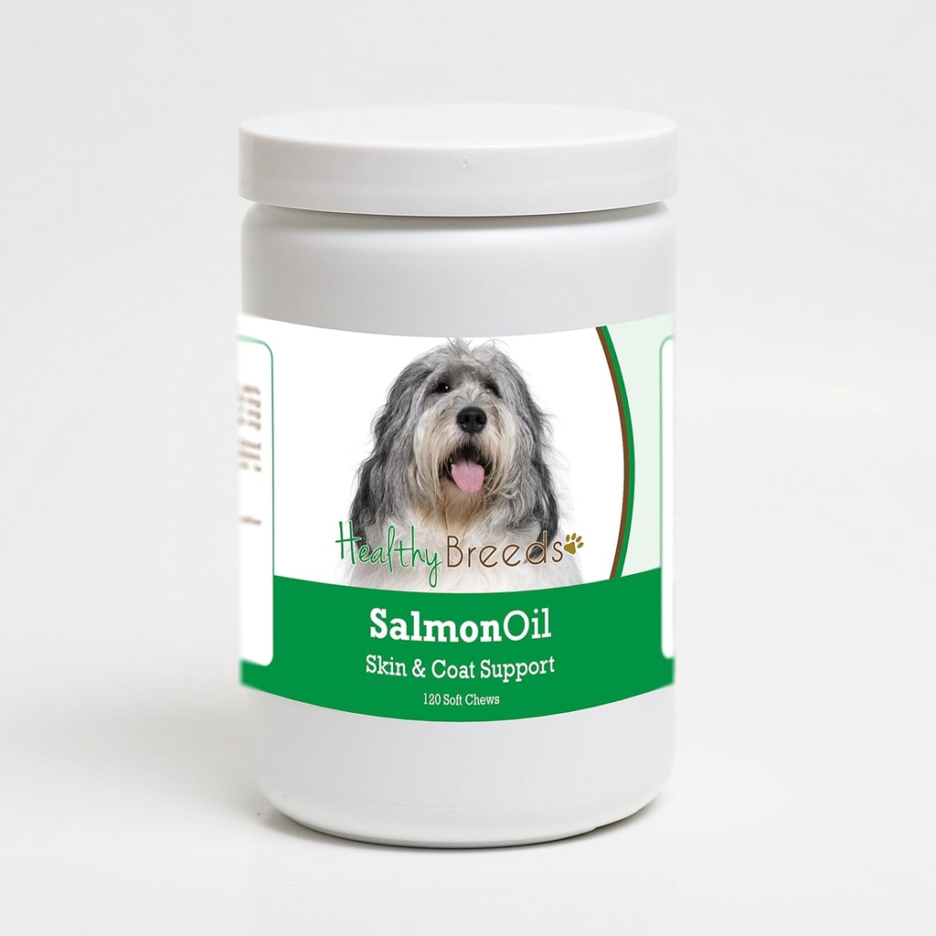 건강한 Breeds 폴란드어 Lowland Sheepdog Salmon 기름 연약한 Chews 120 조사