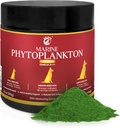 개를위한 해양 Phytoplankton 분말 - 오메가-3 EPA, 비타민 및 산화 방지제, 아연 및 미네랄 - 가려운 피부, 코트 및 면역 지원 보충 - 순수한 Microalgae (3.5 oz / 100 g).