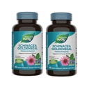 Nature's Way Echinacea Goldenseal - 900 mg Echinacea 7 허브 혼합 당 2 캡슐 서빙 - Immune Support* - Cayenne Pepper, Gentian & Burdock - 글루텐 무료 - 180 Vegan 캡슐 (팩 2)