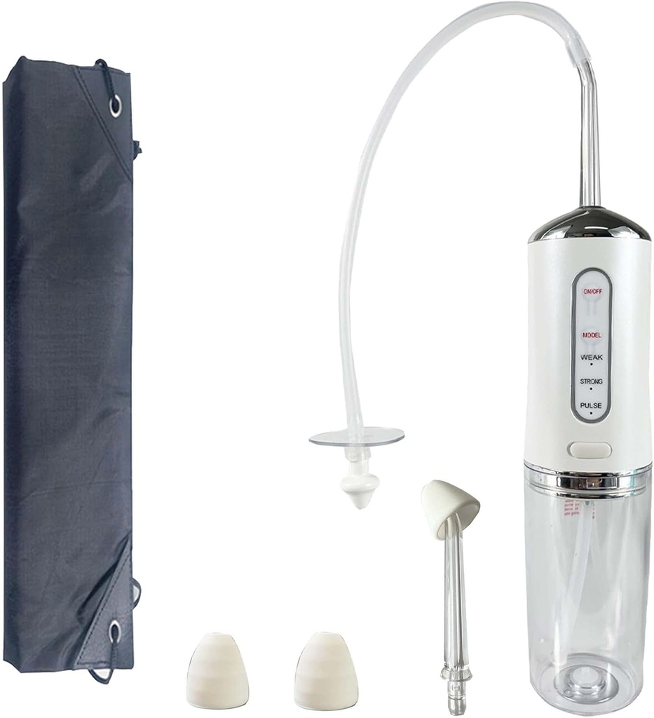 Nasal Irrigator - 홈 및 여행을위한 자동 Sinus Rinse 시스템 - 3 관개 모드 - 성인 코 클리너