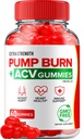 펌프 굽기 Keto ACV Gummies - Keto 펌프 굽기 Gummies 리뷰, 펌프 굽기 Keto + ACV Gummies 무게 관리 B12 굽기 펌프 고급 1000mg 공식 (1 팩 - 60 Gummies)