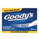 Goody의 진통 분말, 여분 힘 두통 분말, 50의 ct (1의 포장)