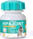 합동 지원 토끼, 200의 정제, Glucosamine, Chondroitin 및 MSM, 합동 고통 구호를 가진 토끼를 위한 반대로 염증 지원은, 연골 성장을 승진시킵니다, Vet 승인된 과학 공식을 합동합니다
