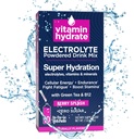 비타민 Hydrate 전해질은 음료 혼합, 슈퍼 히스, 부스트 체력 & 싸움 피로, 전해질, 비타민 및 무기물, 설탕, 베리 스플래쉬, 10 스틱 팩을 곱합니다