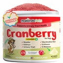 분말의 개를위한 크랜베리 - Urinary Tract Health, Dog UTI, Bladder Support, Bladder Stone, Incontinence Support, Cranberry Supplement - 베이컨 맛 (100 개 국자)
