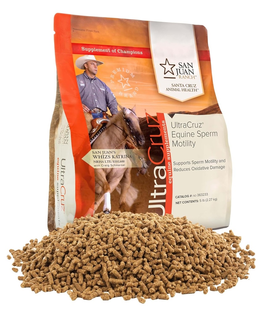 UltraCruz® Equine 정자 무성 증강 인자, 5 lb