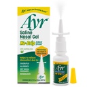 Ayr Saline Nasal Gel Soothing Aloe Vera, 0.75 Fl Oz 스프레이 병, (팩 1)