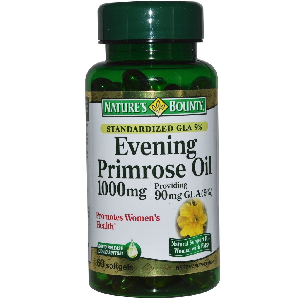 자연의 Bounty 저녁 Primrose 기름 1000 mg Softgels 60 ea (2의 포장)
