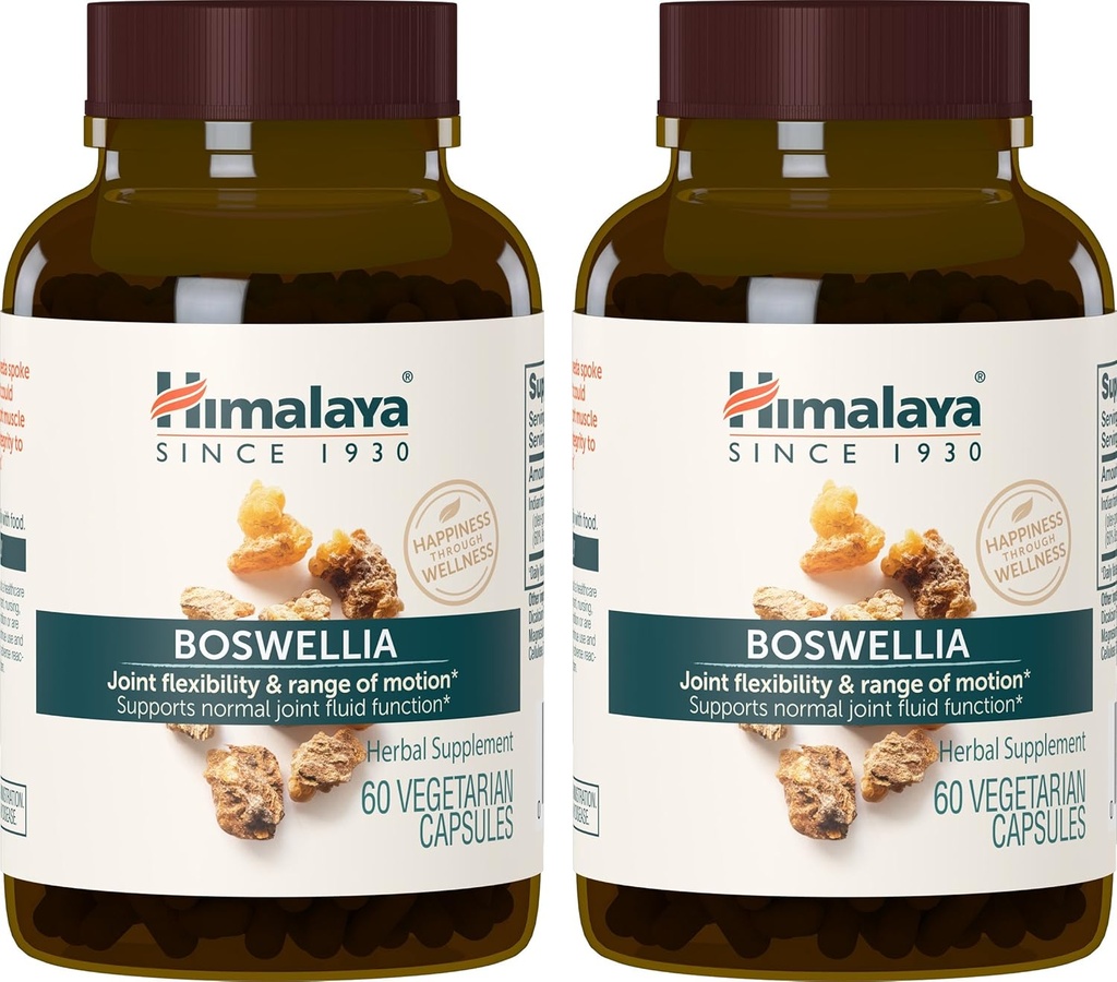 히말라야 Boswellia, Mobility 및 Flexibility를 위한 합동 지원은, 조직 보전, 250 mg, 60의 캡슐, 1 달 공급, 2 팩을 승진시킵니다