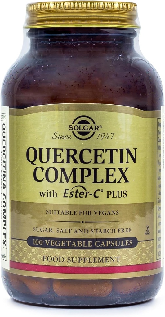 Solgar, Ester C, 50 카운트와 Quercitin Complex