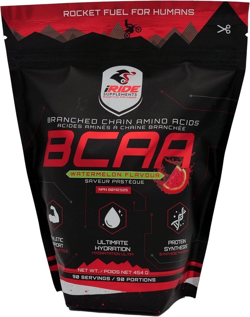분기된 사슬 아미노산 BCAA 단백질 분말, 수박 풍미 - Hydration, 부스트 에너지, 강화한 성과, 내구시간 & 대사를 위한 이상 - Athlete Supports-90 서빙